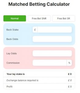 matched betting calcolatrice